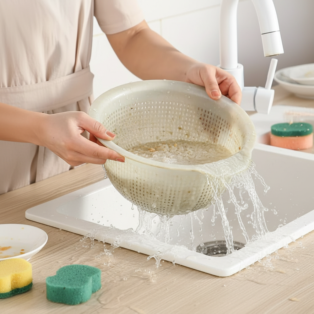 Before - Cheap Colander